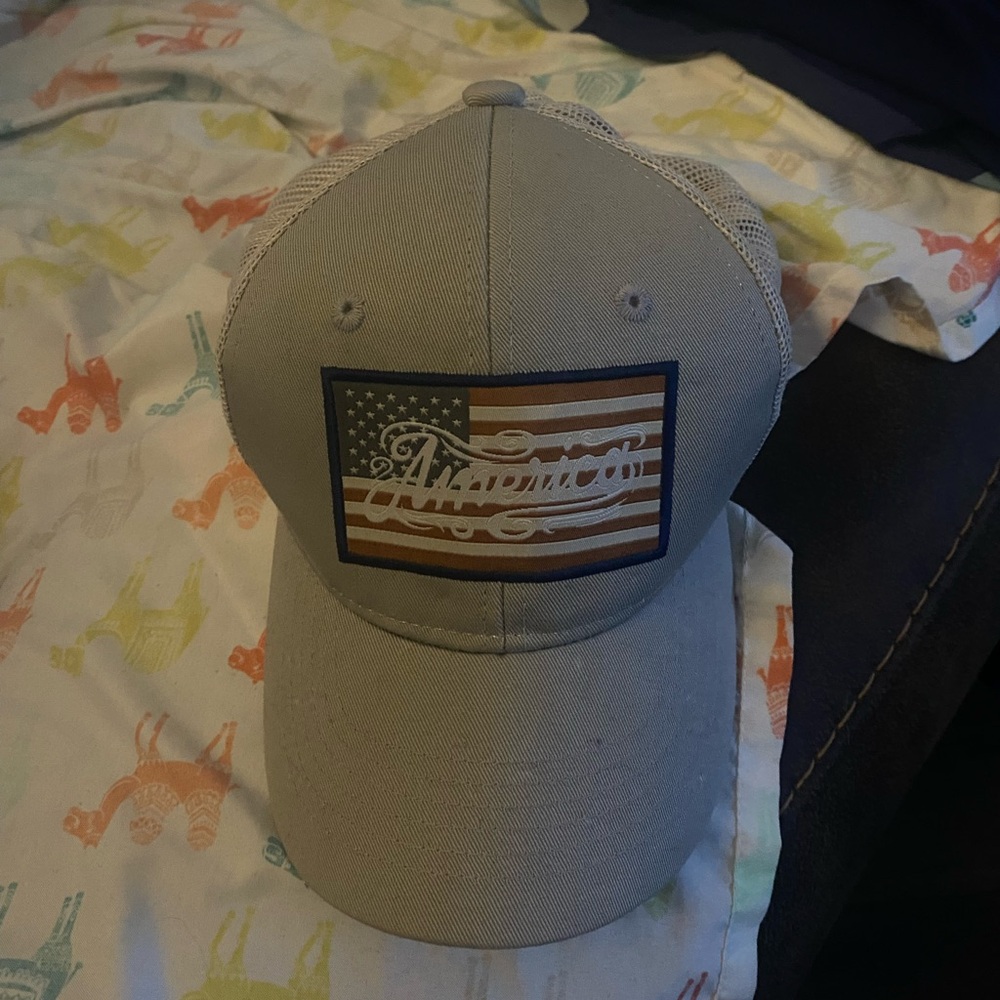 Patriotic Gray Women's Hat "America"